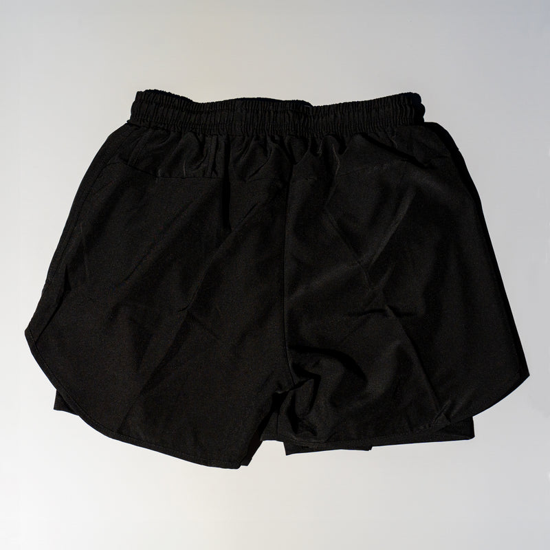 "Courage" Performance Shorts Black