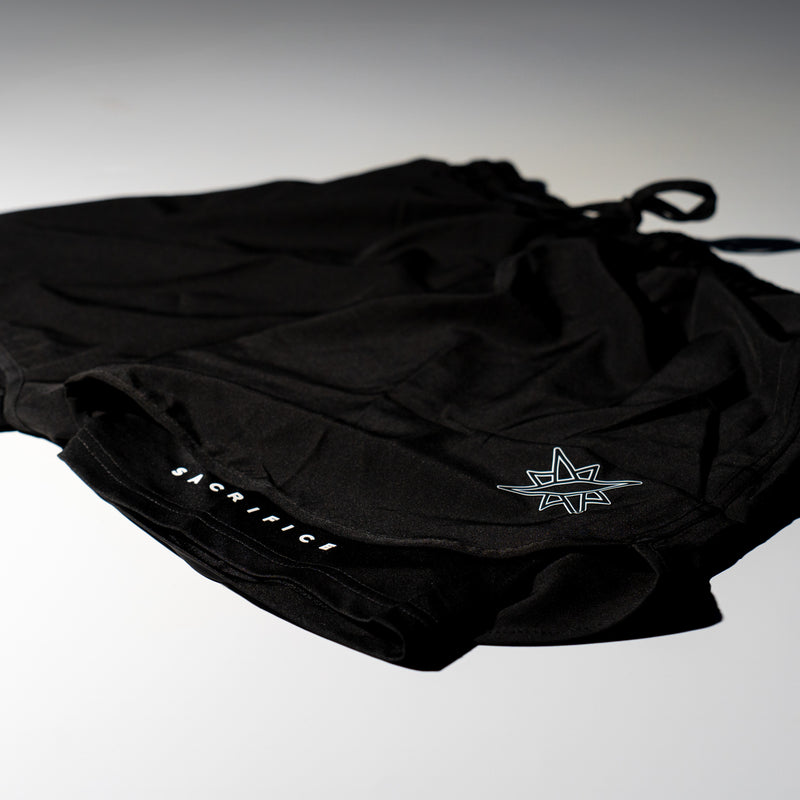 "Courage" Performance Shorts Black