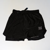 "Courage" Performance Shorts Black