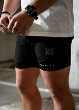 "Courage" Performance Shorts Black