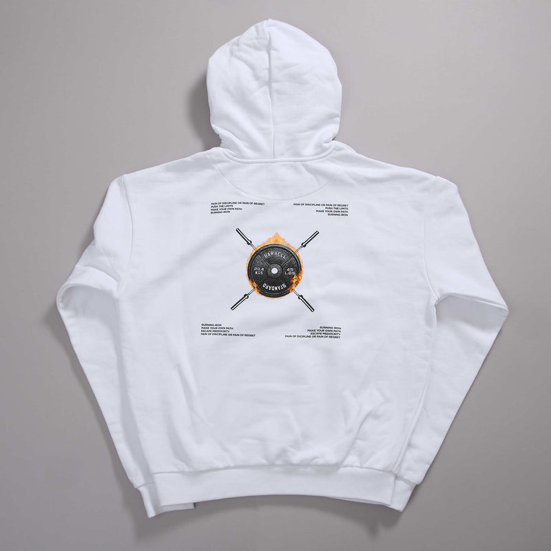 "FAITH" OVERSIZED HOODIE WHITE