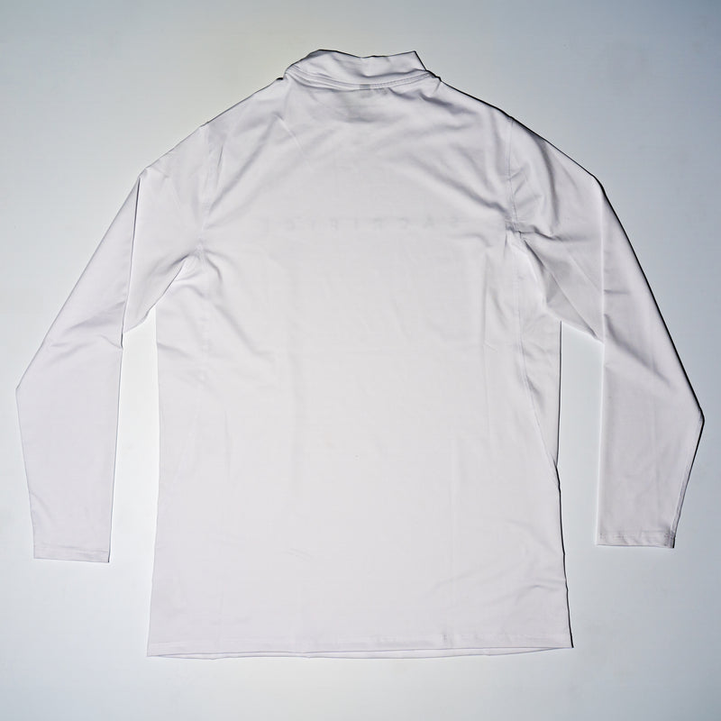 "Elite" Long Sleeve Compression Tee White