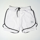 "Courage" Performance Shorts White