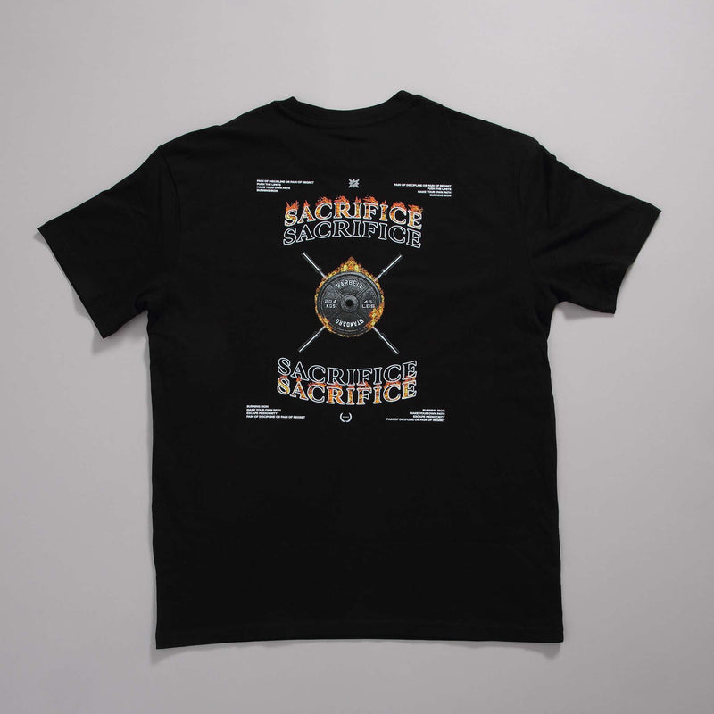 "VENGEANCE" OVERSIZED TEE BLACK